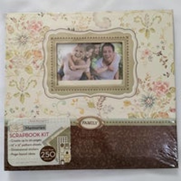 Dena deluxe paper boutique FAMILY TREE Memory Album 10 page Scrapbook Stickers - Picture 1 of 9